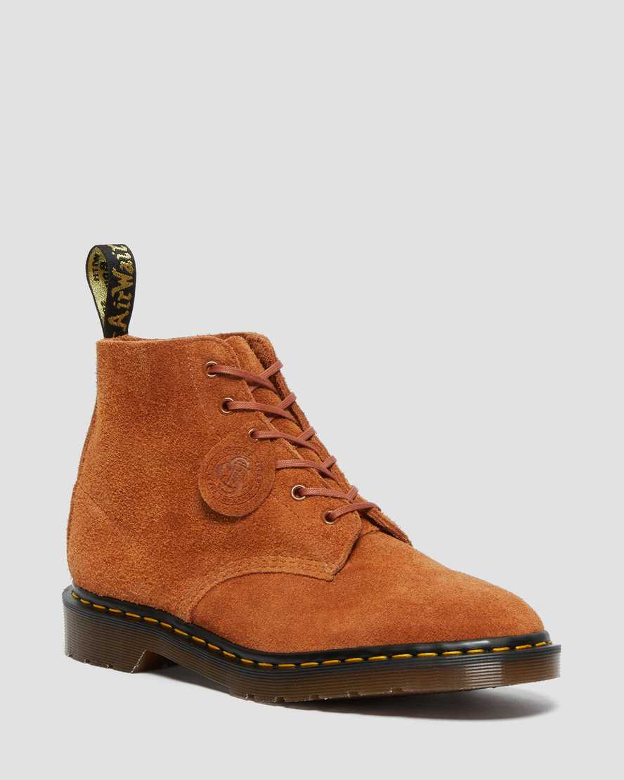 Dr. Martens 101 Suede Ankelstøvletter Dame Brune [2796WRKCX]